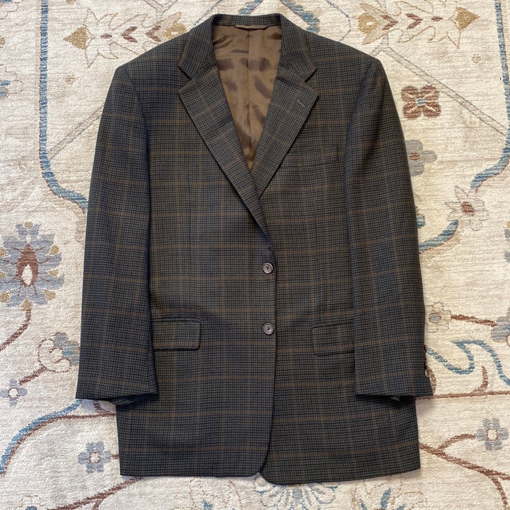 Hickey Freman houndstooth sport coat